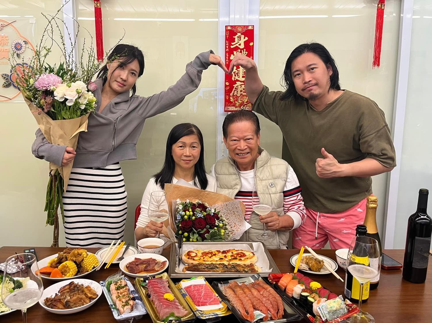 May姐 & David哥
